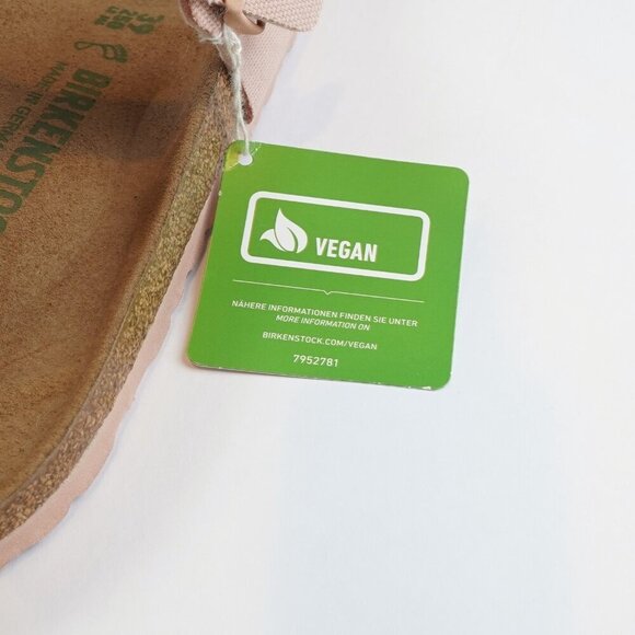 Birkenstock Gizeh Sandal Vegan Blush Pink NEW - 39 Regular 8-8.5 - Picture 5 of 6